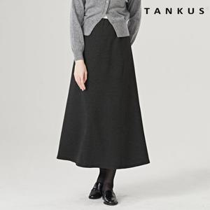 [탱커스]플레어 융기모 밴딩 롱 스커트 (TW4SK008L0)