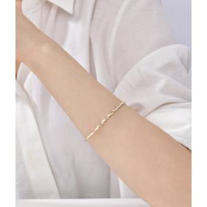미니골드 14k 트위스트 뱅글 팔찌 2.8mm BJUM4017