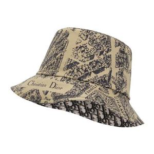 디올 버킷햇 32CPA923I130132 BEIGE BLACK DOM