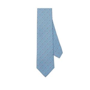 살바토레 페라가모 넥타이 350263731642 BLUE ETTE LIGHT DOM