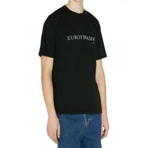 이티스 반팔 티셔츠 A330005 EUROTRASH BLACK DOM