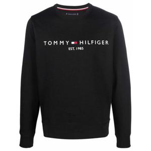 타미힐피거 로고 스웨트셔츠 MW11596BDS BLACK DOM