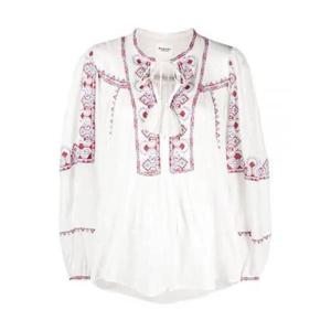 이자벨마랑 블라우스 HT0043FAA1J56E20WH WHITE DOM