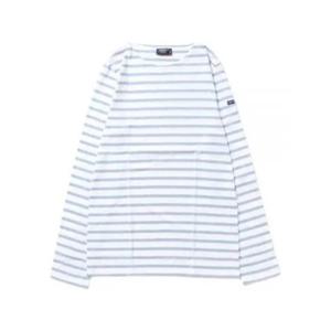 세인트제임스 긴팔 티셔츠 9858I9 NEIGE CIEL DOM