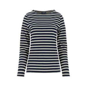 세인트제임스 긴팔 티셔츠 413551 MARINE ECRU DOM