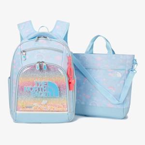 노스페이스 키즈 NM2DR01R 블루 걸즈 플라이트 스쿨 팩 신학기 저학년 책가방