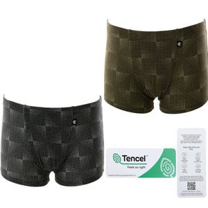 와코루 2매세트 부드러운 모달소재 심플나염 남성드로즈(WMP2397)