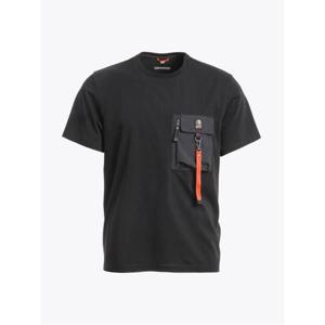 파라점퍼스 반팔 티셔츠 24FWPMTSRE07541 BLACK DOM