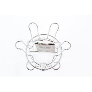 컵걸이 6P 주방수납용품 스텐레스 컵수납 주방용품