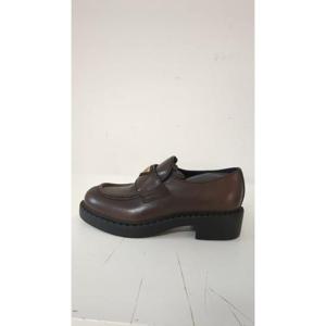 프라다 로퍼 1D246M3KY8F0003 BROWN DOM