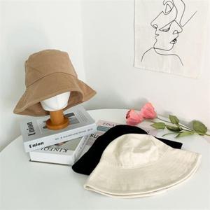 넓은챙 패션 버킷햇/플로피햇/파나마햇/모자 벙거지 면 베이직 데일리