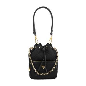 프라다 1BH038 2AOS F0002 1995 체인 블랙 리나일론 숄더백