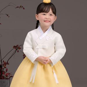 [더예한복]QT60002-나리봄봄 여아한복 아동한복