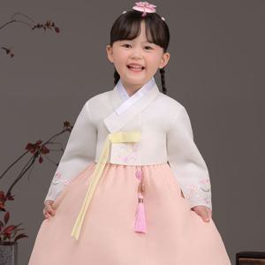 [더예한복]QT60001-우아봄이 여아한복 아동한복