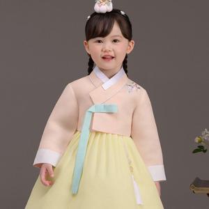 [더예한복]QT60011-아름예지 여아한복 아동한복