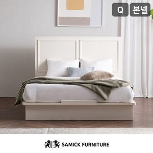 [삼익가구]프롬 프리미엄 도장 침대(본넬스프링 매트리스-퀸)