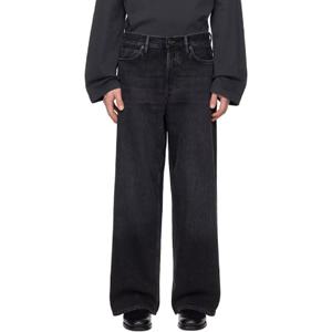 25 FW 아크네 남성 블랙 1981M 배기 핏 데님 진 251129M186023