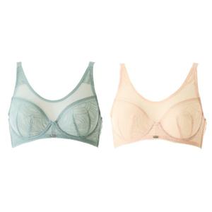 [와코루]모던데일리 풀메이크업 홑겹 노와이어브라 AB컵 WBR207AB