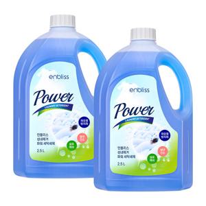 인블리스 쉰내제거 파워 세탁세제 2.5L x2개 실내건조 땀냄새