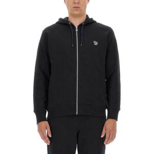 폴 스미스 후드 티셔츠 M2R360RKZEBRA79 BLACK DOM