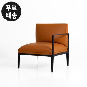 뷰즈 가죽 한쪽 팔걸이 쇼파 거실 쇼파(좌측/카멜)