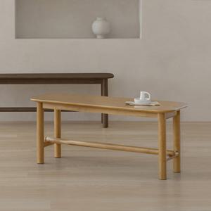 라온 벤치의자 원목 카페 체어 1100