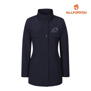 [올포유] 여성 자수 포인트 중기장 사파리 점퍼 ALFRM2311-915