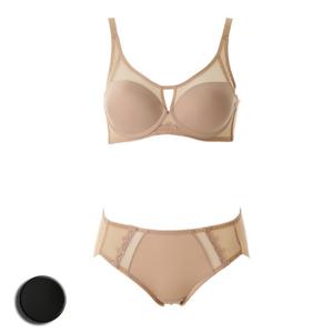 비너스 부유방 커버업 E컵 노와이어 브라 햄라인 팬티 OBR3850EOPT3850H