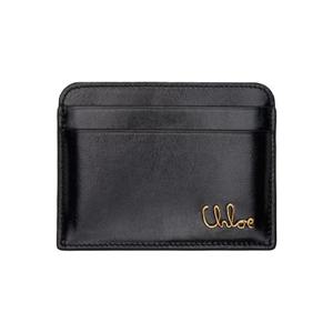 25 FW 끌로에 여성 블랙 끌로에 아이코닉 카드 지갑 251338F037007