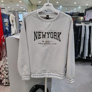 에어워크주니어 sh06 나일론스판 립배색 맨투맨티셔츠 A251B1601B