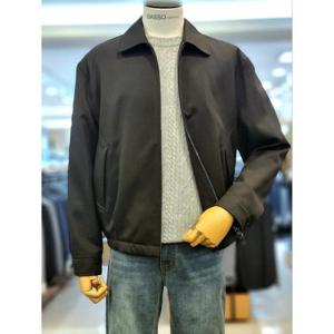 바쏘옴므 세이브존03 바쏘옴므 24FW 가을겨울 울 블렌드 블루종 점퍼 WSAGZ5UA07AA