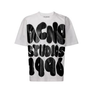 아크네 스튜디오 반팔 티셔츠 CL0333183 OPTIC WHITE DOM