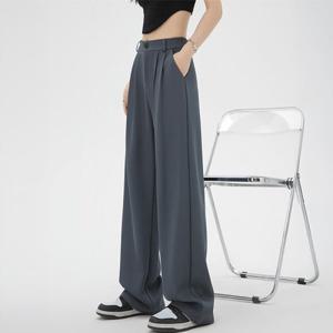 [리빌모아]여자 하이웨스트 핀턱 와이드 슬랙스 DMESW-PTA-STS14