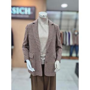 안지크 세이브존06 봄 체크 울 자켓 AI1JK1170
