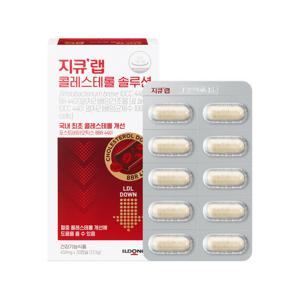 일동제약 지큐랩 콜레스테롤 솔루션 450mg 30캡슐 1개