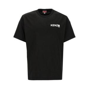 겐조 반팔 티셔츠 FF55TS4894SG99J BLACK DOM