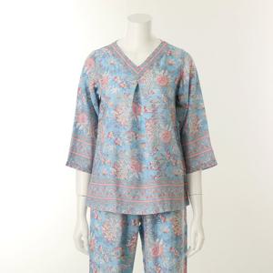 와코루 가볍고 부드러운 수입 레이온 보더나염 이지웨어 상의(WPA368WS)