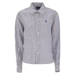 폴로 랄프로렌 셔츠 211935130 WHITE BLUE