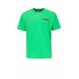 저스트까발리 반팔 티셔츠 76OAH6R2 J0001157 Green