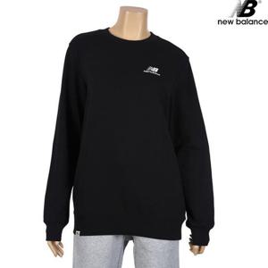 뉴발란스 NBNCDB1103-BK 베이직 스몰로고 맨투맨 스탠다드핏 남녀공용 긴팔티
