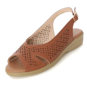 [바이네르(여성화)]여성 컴포트샌들 336D 브라운