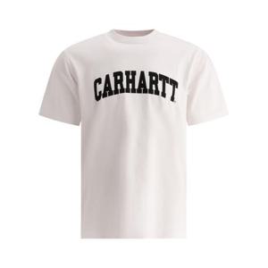 칼하트 WIP 반팔 티셔츠 I03485100AXX WHITE BLACK DOM