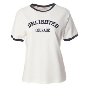 [페이지플린]라운드넥 스판 레터링 반팔 티셔츠 (F5ATS503)