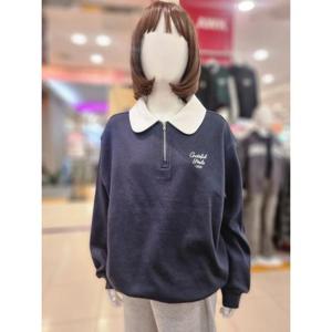 주)소이 세이브존01 신학기 봄 여아 반오픈 카라 맨투맨티 25S1460