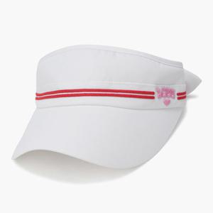 [르꼬끄골프] 여성 더블라인 에센셜 선바이저 (GQ222LSV41)