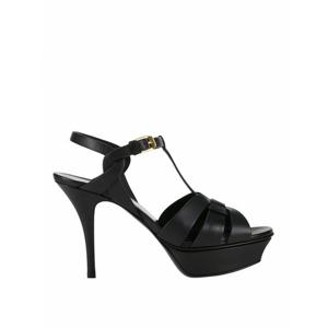 [SAINT LAURENT] 라프리마 여성 샌들 트리뷰트 75 플랫폼 레더 315490BDA001000 블랙 /8