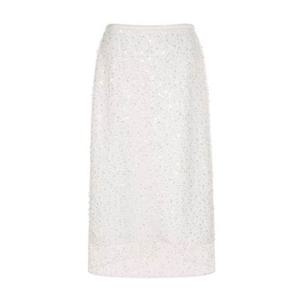 [올리브데올리브] OW5MS362 비즈 포인트 H라인 스커트