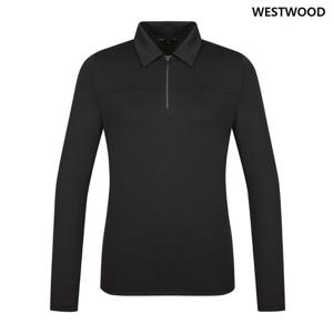 [웨스트우드] 여성 베이직 카라 티셔츠_WP1WCTP410 BK