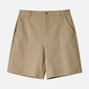 JQS W241001GPH21-BEG 남성 클래식 9인치 반바지