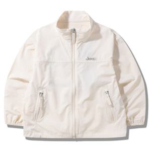 [지프키즈]25신상남여공용키즈   밴드넥 캠핑곰 바람막이KQ2JPU2